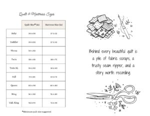 Every Quilt Has A Story (PDF Printable) - Image 3