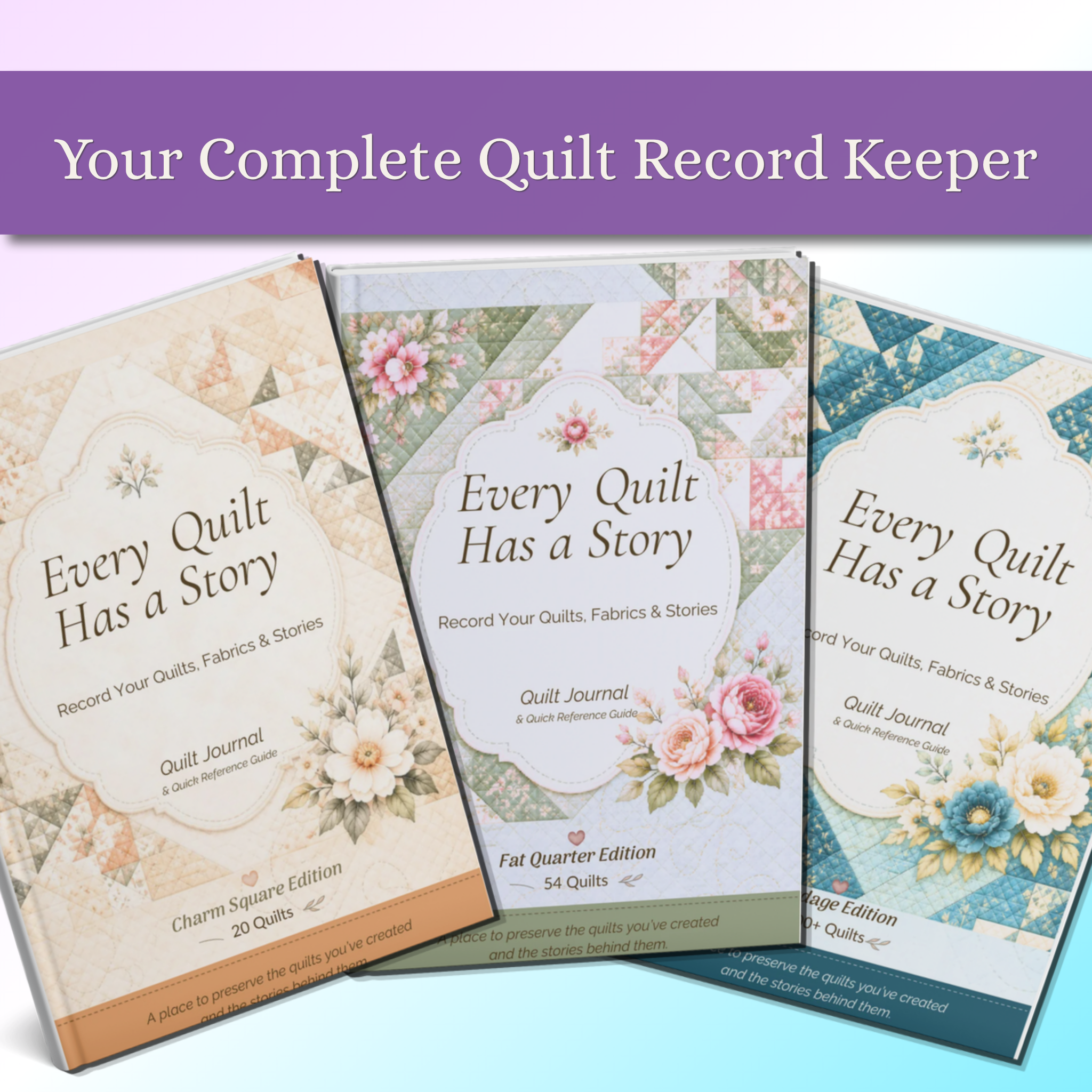Every Quilt Has A Story (Quilt Journal - Spiral Bound)