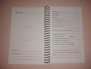 Every Quilt Has A Story (Quilt Journal -  Spiral Bound) - Image 4