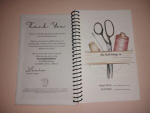 Every Quilt Has A Story (Quilt Journal -  Spiral Bound) - Image 2